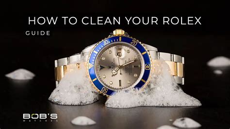 how to clean my two tone rolex|how to clean Rolex bracelet.